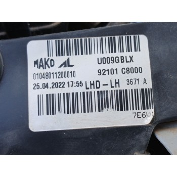 Recambio de faro izquierdo para hyundai i20 ii (gb, ib) 1.2 referencia OEM IAM   