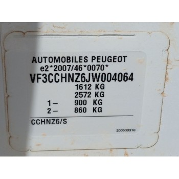 peugeot 208 i (ca_, cc_) del año 2018