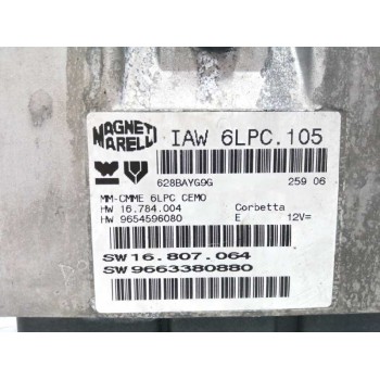 Recambio de centralita motor uce para peugeot 207 1.4 16v cat (kfu / et3j4) referencia OEM IAM 9663380880  