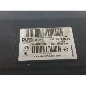 Recambio de centralita cambio automatico para citroën c4 picasso 1.6 blue-hdi fap referencia OEM IAM 9805164380  