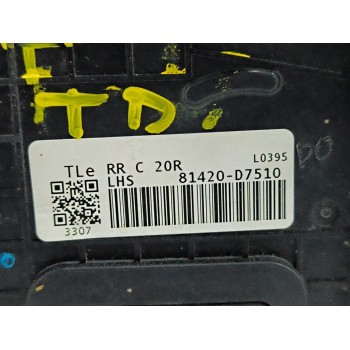 Recambio de cerradura puerta trasera derecha para hyundai tucson (tl, tle) 1.7 crdi referencia OEM IAM 81420D7510  