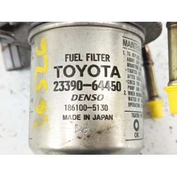 Recambio de soporte filtro gasoil para toyota corolla verso (zer_, zze12_, r1_) 2.0 d-4d (cur10_) referencia OEM IAM 2339064450 