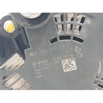 Recambio de alternador para mercedes-benz clase c coupé (c205) c 180 (205.340) referencia OEM IAM A0009060922  0125711100