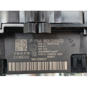 Recambio de mando multifuncion para peugeot rifter 1.5 bluehdi 100 referencia OEM IAM 98312569ZD  