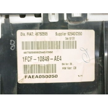 Recambio de cuadro instrumentos para fiat stilo (192_) 1.8 16v (192axc1a, 192bxc1a) referencia OEM IAM 46750595 1FCF10849AE4 