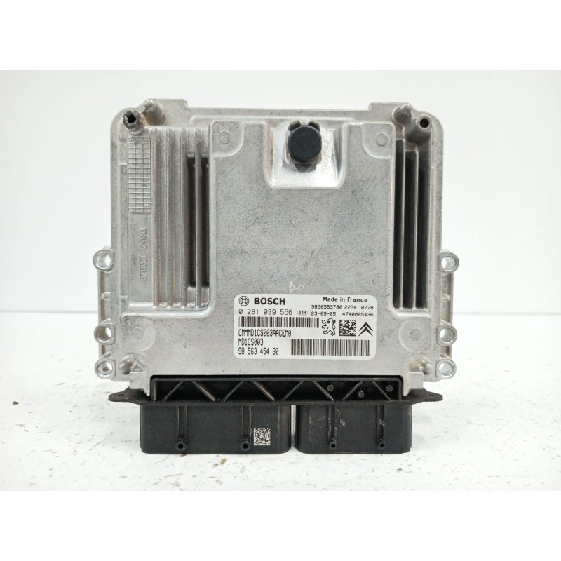Recambio de centralita motor uce para peugeot rifter 1.5 bluehdi 100 referencia OEM IAM 9856345480 0281039556 