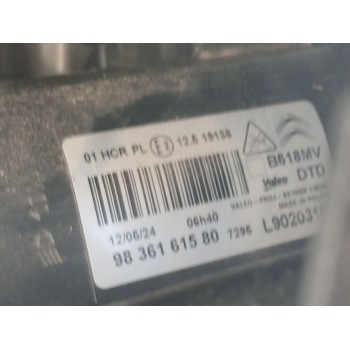 Recambio de faro derecho para citroën c3 iii (sx) 1.5 bluehdi 100 (sxyhyp, sxyhtu) referencia OEM IAM   
