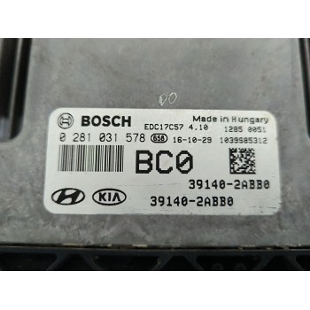 Recambio de centralita abs para hyundai tucson (tl, tle) 1.7 crdi referencia OEM IAM 391402ABB0  