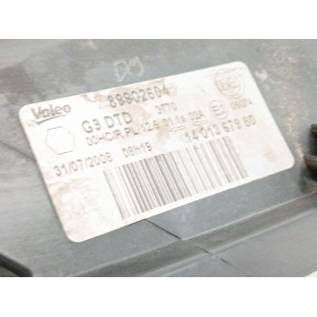 Recambio de faro derecho para fiat scudo furgoneta (270_, 272_) 2.0 d multijet referencia OEM IAM 89902604 1401367980 