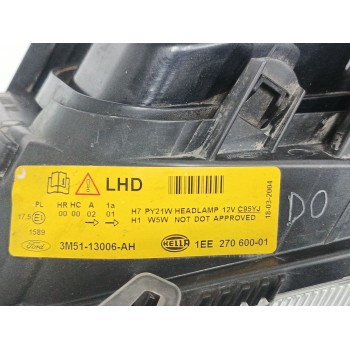 Recambio de faro izquierdo para ford focus c-max (dm2) 1.8 referencia OEM IAM 3M5113006AH  