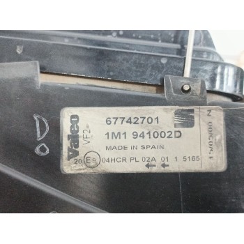 Recambio de faro derecho para seat toledo ii (1m2) 1.9 tdi referencia OEM IAM 67742701 1M1941002D 