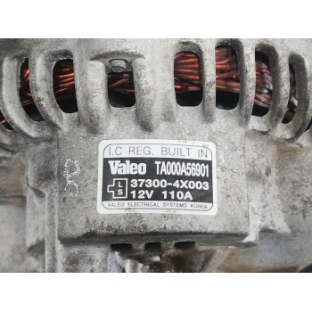 Recambio de alternador para kia carnival ii (gq) 2.9 crdi referencia OEM IAM 373004X003 TA000A56901 