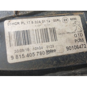 Recambio de faro izquierdo para peugeot 2008 i (cu_) 1.2 thp 110 / puretech 110 referencia OEM IAM   