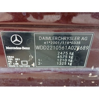 mercedes-benz clase s (w221, v221) del año 2006