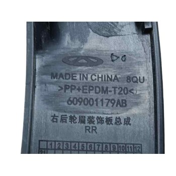 Recambio de aletin trasero derecho para omoda 5 1.6 tgdi referencia OEM IAM 609001179AB  