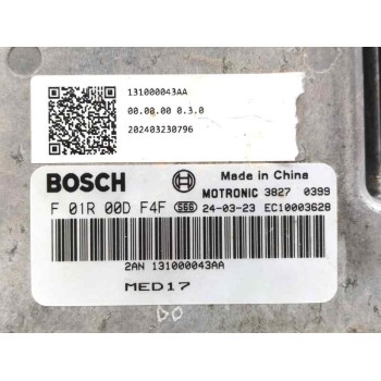 Recambio de centralita motor uce para omoda 5 1.6 tgdi referencia OEM IAM 131000043AA F01R00DF4F 