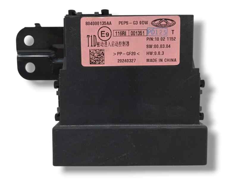 Recambio de modulo electronico para omoda 5 1.6 tgdi referencia OEM IAM 804000135AA  