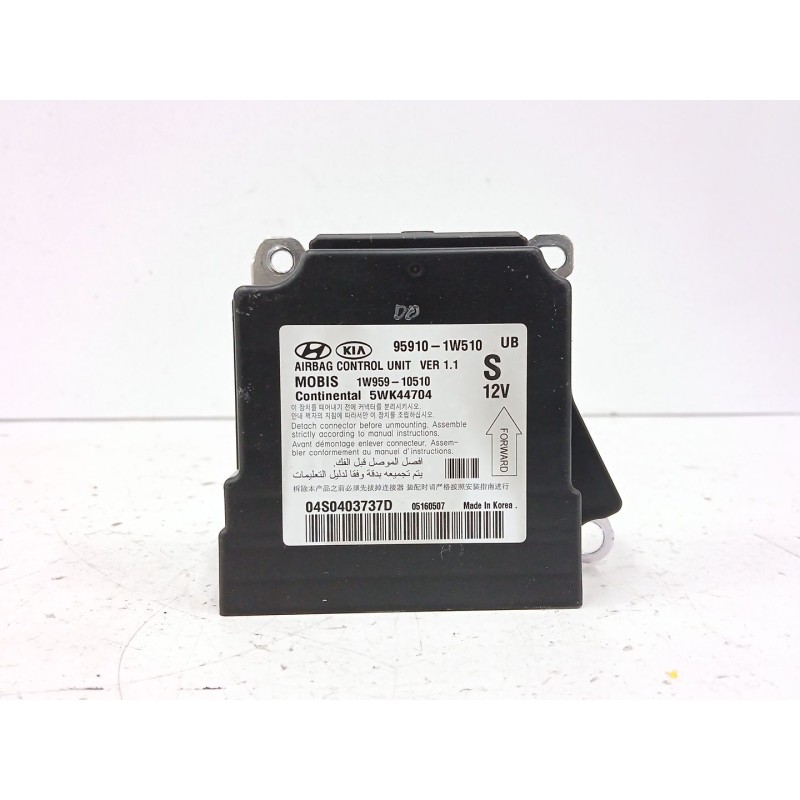 Recambio de centralita airbag para kia rio iii (ub) 1.2 cvvt referencia OEM IAM 959101W510 1W95910510 5WK44704