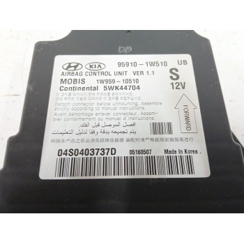 Recambio de centralita airbag para kia rio iii (ub) 1.2 cvvt referencia OEM IAM 959101W510 1W95910510 5WK44704