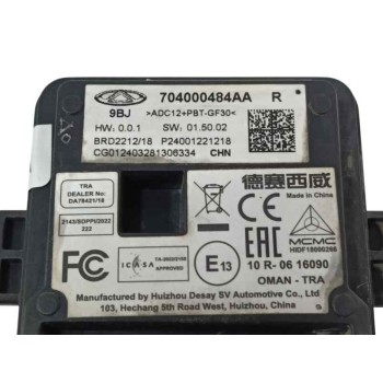Recambio de modulo electronico para omoda 5 1.6 tgdi referencia OEM IAM 704000484AA  