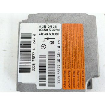 Recambio de centralita airbag para mercedes-benz clase s (w220, v220) s 320 (220.065, 220.165) referencia OEM IAM 0285001215 001