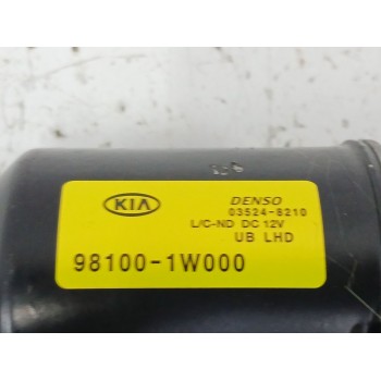 Recambio de motor limpia delantero para kia rio iii (ub) 1.2 cvvt referencia OEM IAM 981001W000  