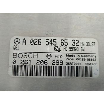 Recambio de centralita motor uce para mercedes-benz clase s (w220, v220) s 320 (220.065, 220.165) referencia OEM IAM A0265456532