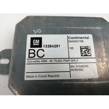 Recambio de modulo electronico para opel astra j lim. 4türig 1.6 cdti dpf referencia OEM IAM 13384291 CENTRALITA NAVEGACION 5WK5