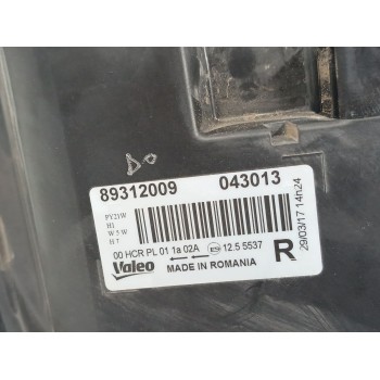 Recambio de faro derecho para volkswagen polo iv (9n_, 9a_) 1.4 tdi referencia OEM IAM 89312009 6Q1941008AT 