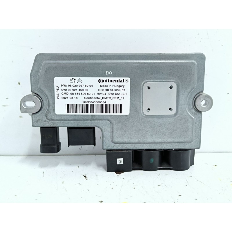 Recambio de centralita start / stop para citroën c4 spacetourer (3d_) 1.6 bluehdi 120 referencia OEM IAM 9802096780 9692146980 