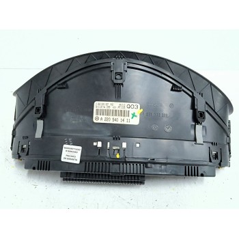 Recambio de cuadro instrumentos para mercedes-benz clase s (w220, v220) s 320 (220.065, 220.165) referencia OEM IAM A2205401411 