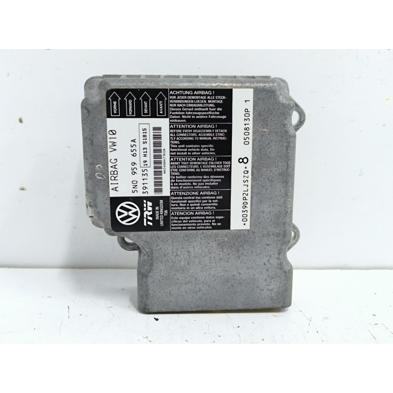 Recambio de centralita airbag para seat leon (1p1) 1.9 tdi referencia OEM IAM 5N0959655A 391135 