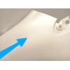 Recambio de aleta delantera izquierda para chevrolet aveo hatchback (t300) 1.4 referencia OEM IAM 95483687  