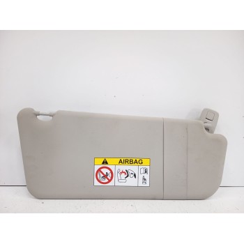 Recambio de parasol derecho para peugeot rifter 1.5 bluehdi 100 referencia OEM IAM 9809498377  