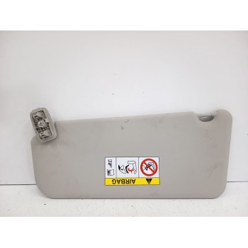 Recambio de parasol derecho para peugeot rifter 1.5 bluehdi 100 referencia OEM IAM 9809498377  