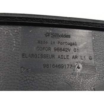 Recambio de aletin trasero izquierdo para peugeot rifter 1.5 bluehdi 100 referencia OEM IAM 9816469177  