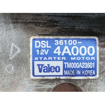 Recambio de motor arranque para kia sorento i (jc) 2.5 crdi referencia OEM IAM 361004A000 TM000A23601 