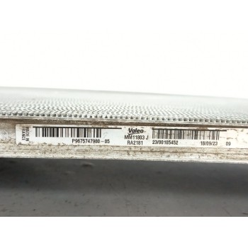 Recambio de radiador agua para peugeot rifter 1.5 bluehdi 100 referencia OEM IAM 9675747980  