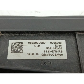 Recambio de electroventilador para peugeot rifter 1.5 bluehdi 100 referencia OEM IAM 9832930080  