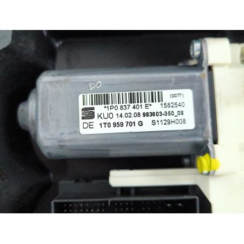 Recambio de elevalunas delantero izquierdo para seat leon (1p1) 1.9 tdi referencia OEM IAM LH986350XXX 1T0959701G 