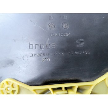 Recambio de elevalunas delantero izquierdo para seat leon (1p1) 1.9 tdi referencia OEM IAM LH986350XXX 1T0959701G 