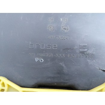 Recambio de elevalunas delantero derecho para seat leon (1p1) 1.9 tdi referencia OEM IAM RH986351XXX 1T0959702G 