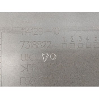 Recambio de paragolpes trasero para mini mini (f55) cooper referencia OEM IAM 51127398777  