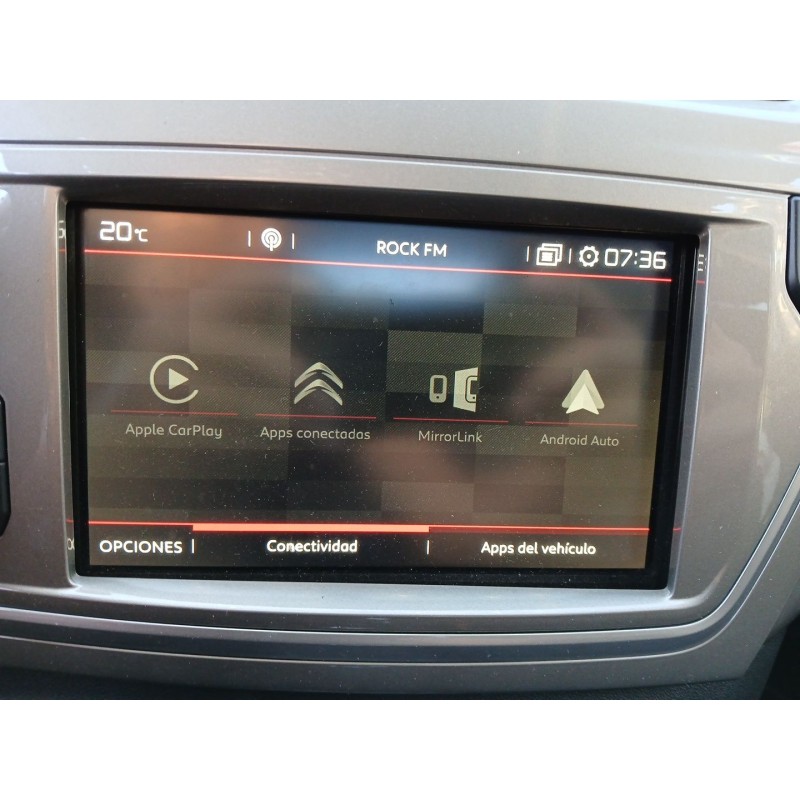 Recambio de pantalla multifuncion para citroën c-elysee (dd_) 1.6 vti 115 (ddnfp0, ddnfp6, ddnfp9) referencia OEM IAM   
