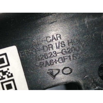 Recambio de maneta interior delantera derecha para hyundai ioniq tecno hybrid referencia OEM IAM 82623G2000  