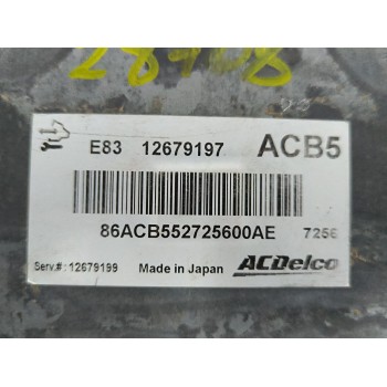 Recambio de centralita motor uce para opel corsa e (x15) 1.4 (08, 68) referencia OEM IAM E8312679197  