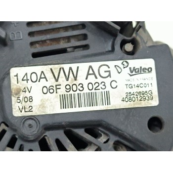 Recambio de alternador para seat leon (1p1) 1.9 tdi referencia OEM IAM 06F903023C 2542695G 