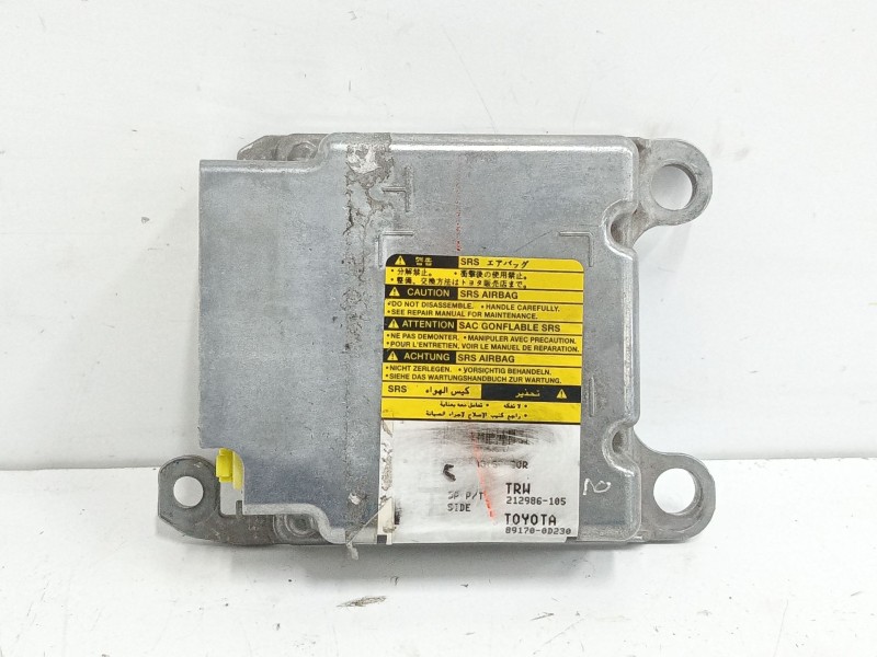Recambio de centralita airbag para toyota yaris (_p9_) 1.4 d-4d (nlp90_) referencia OEM IAM 891700D230 212986105 212986105