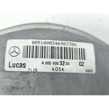 Recambio de servofreno para mercedes-benz clase e (w210) berlina diesel 200 cdi (210.007) referencia OEM IAM A0054303230  