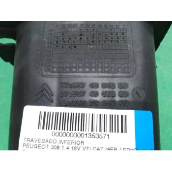 Recambio de travesaño inferior para peugeot 308 1.4 16v vti cat (8fr / ep3c) referencia OEM IAM 9674894680  